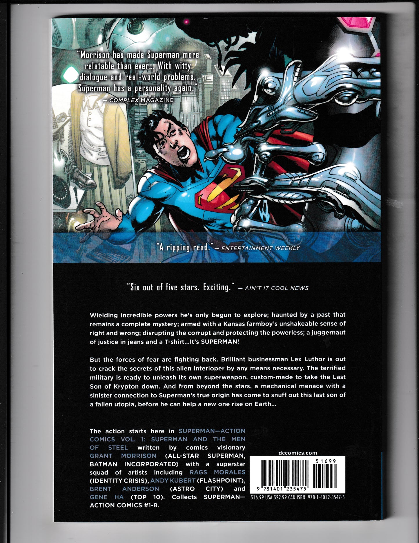 Action Comics #1 (2013) Superman and the Men of Steel TPB vol 1 DC Comics