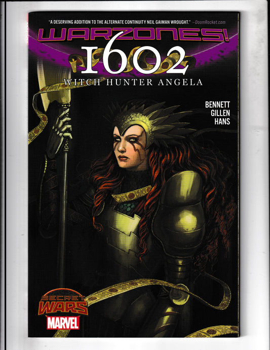 1602: Witch Hunter Angela #1 (2016) Secret Wars Tie In TPB Marvel Comics