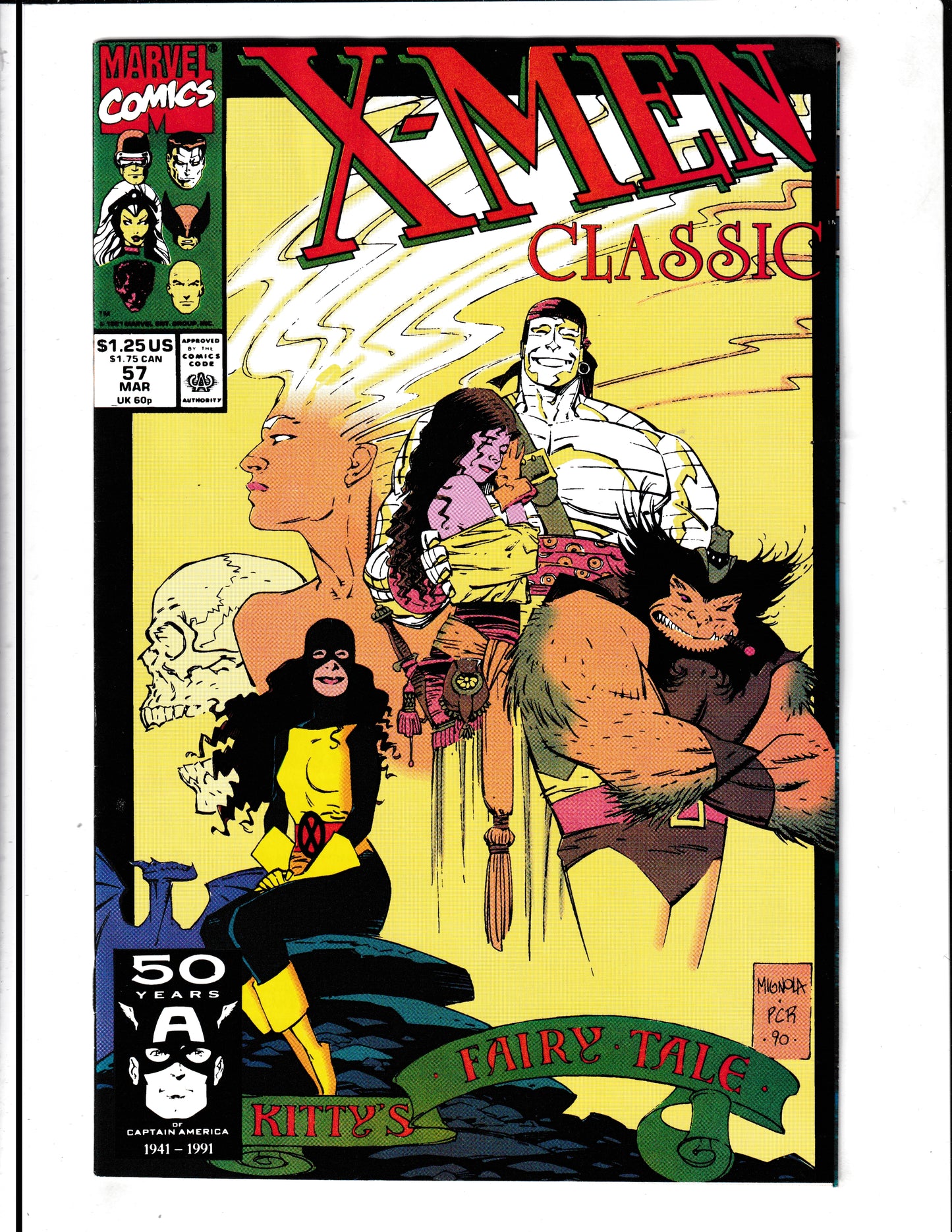 X-Men Classic #57 (1991) HIGHER GRADE Marvel Comics