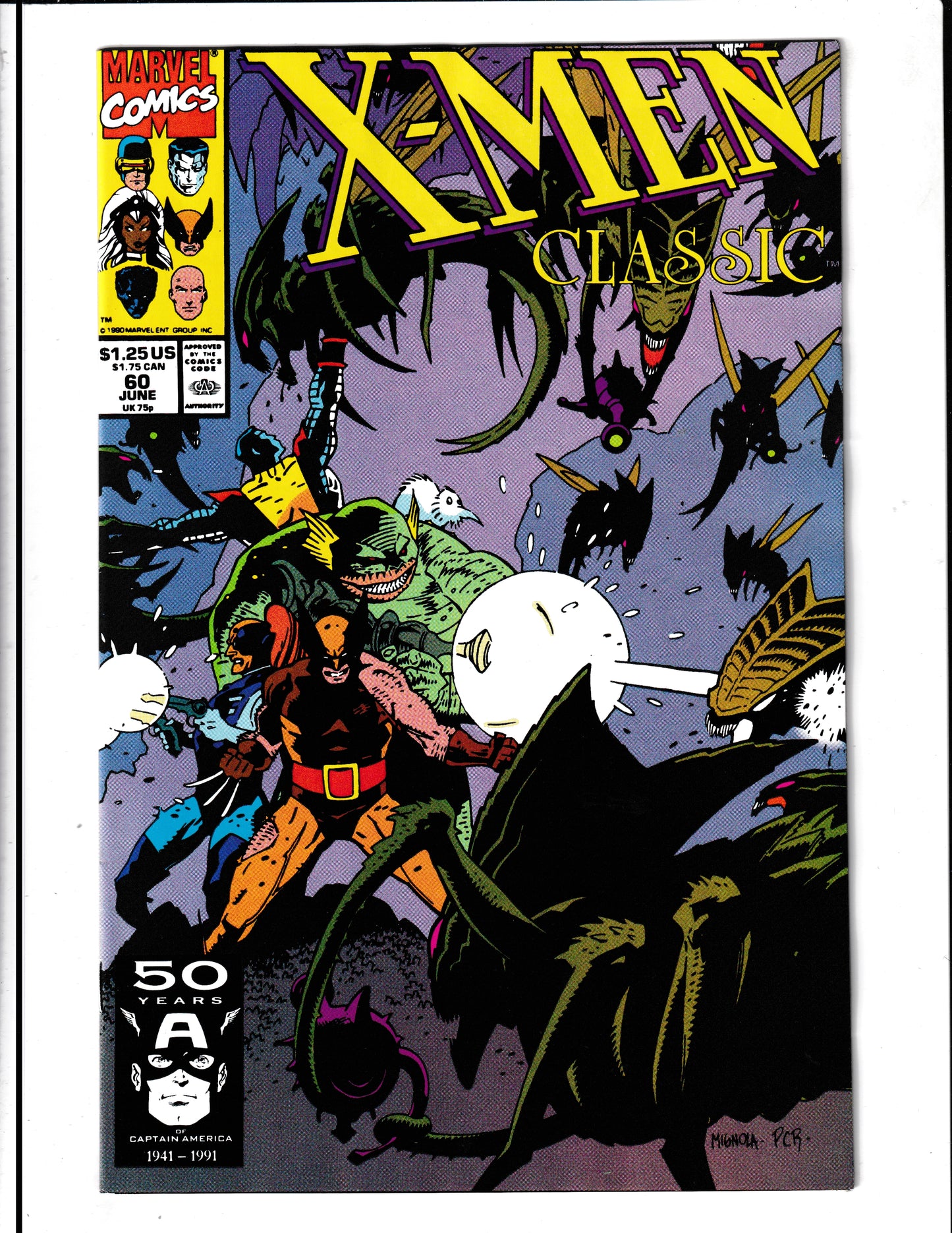 X-Men Classic #60 (1991) HIGHER GRADE Marvel Comics