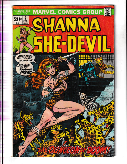 Shanna the She-Devil #2 (1973) Marvel Comics