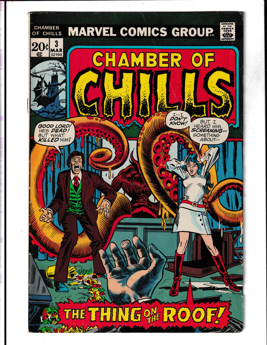 Chamber of Chills #3 (1973) Marvel Comics