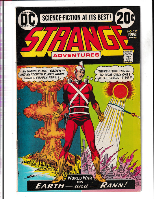 Strange Adventures #242 (1973) Adam Strange DC Comics