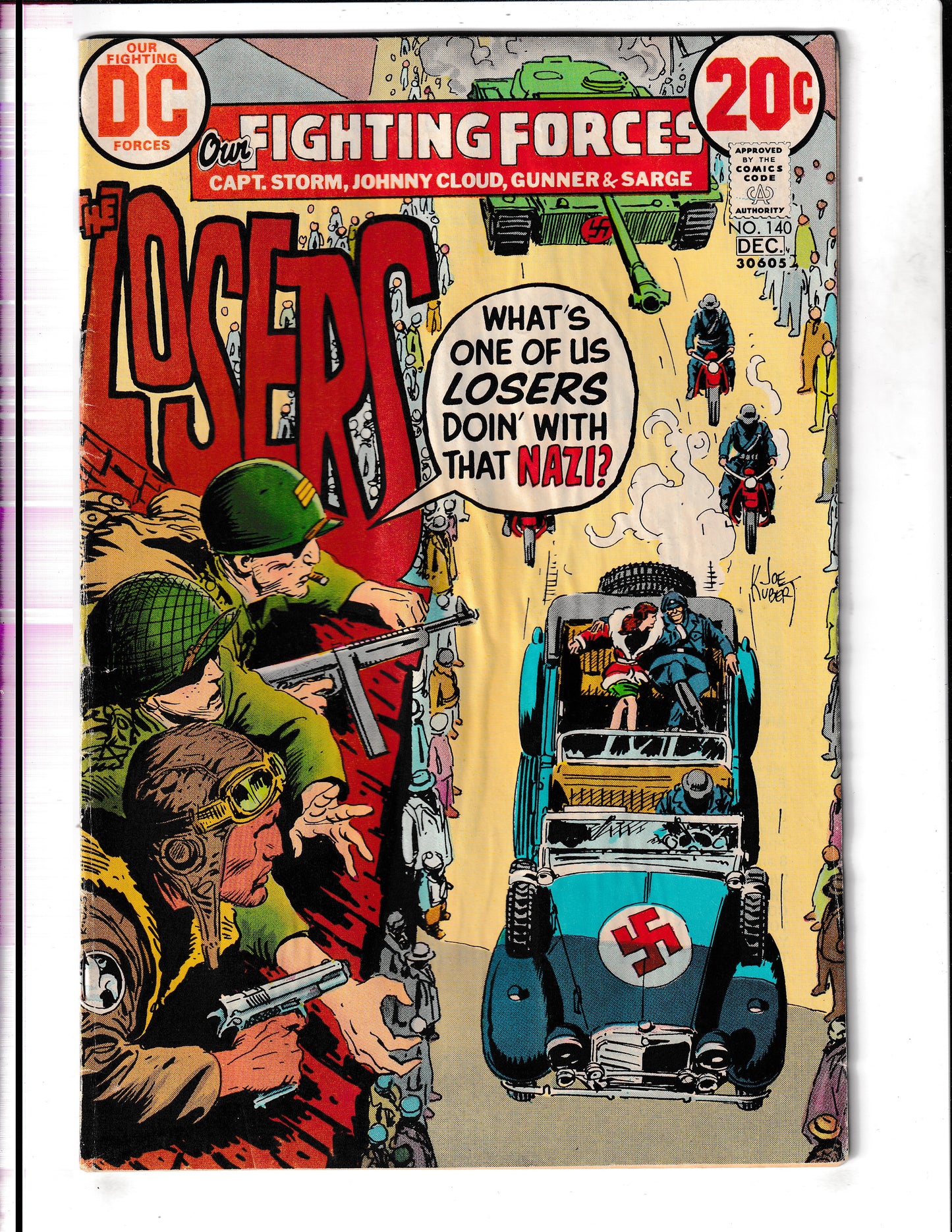 Our Fighting Forces #140 (1972) The Losers DC Comics