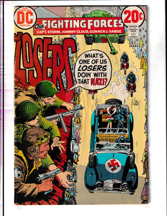 Our Fighting Forces #140 (1972) The Losers DC Comics