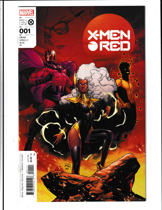 X-Men Red #1 (2022) 1st appearance of Fisher King Marvel Comics