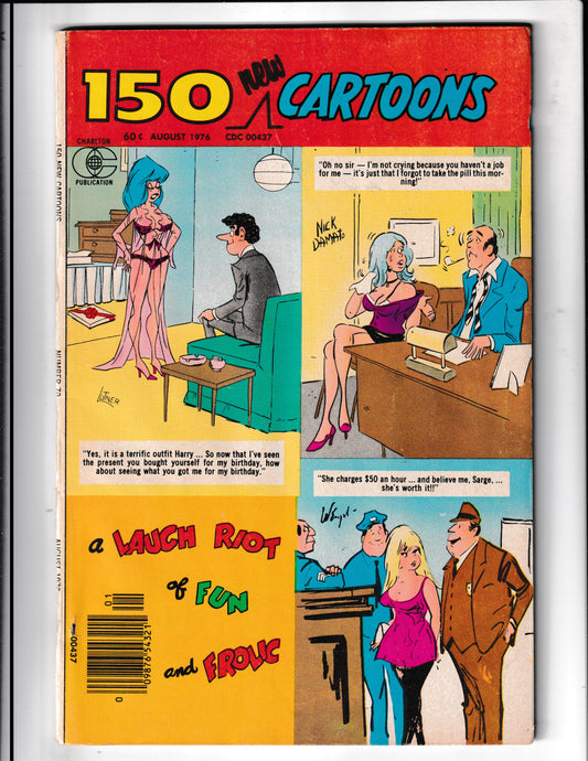 150 New Cartoons #70 (1976) Charlton Comics