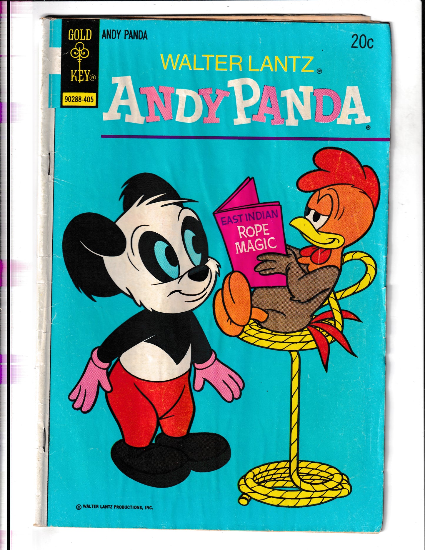 Walter Lantz: Andy Panda #4 (1974) Gold Key Comics