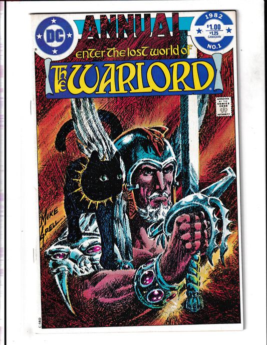 Warlord Annual #1 (1982) DC Comics