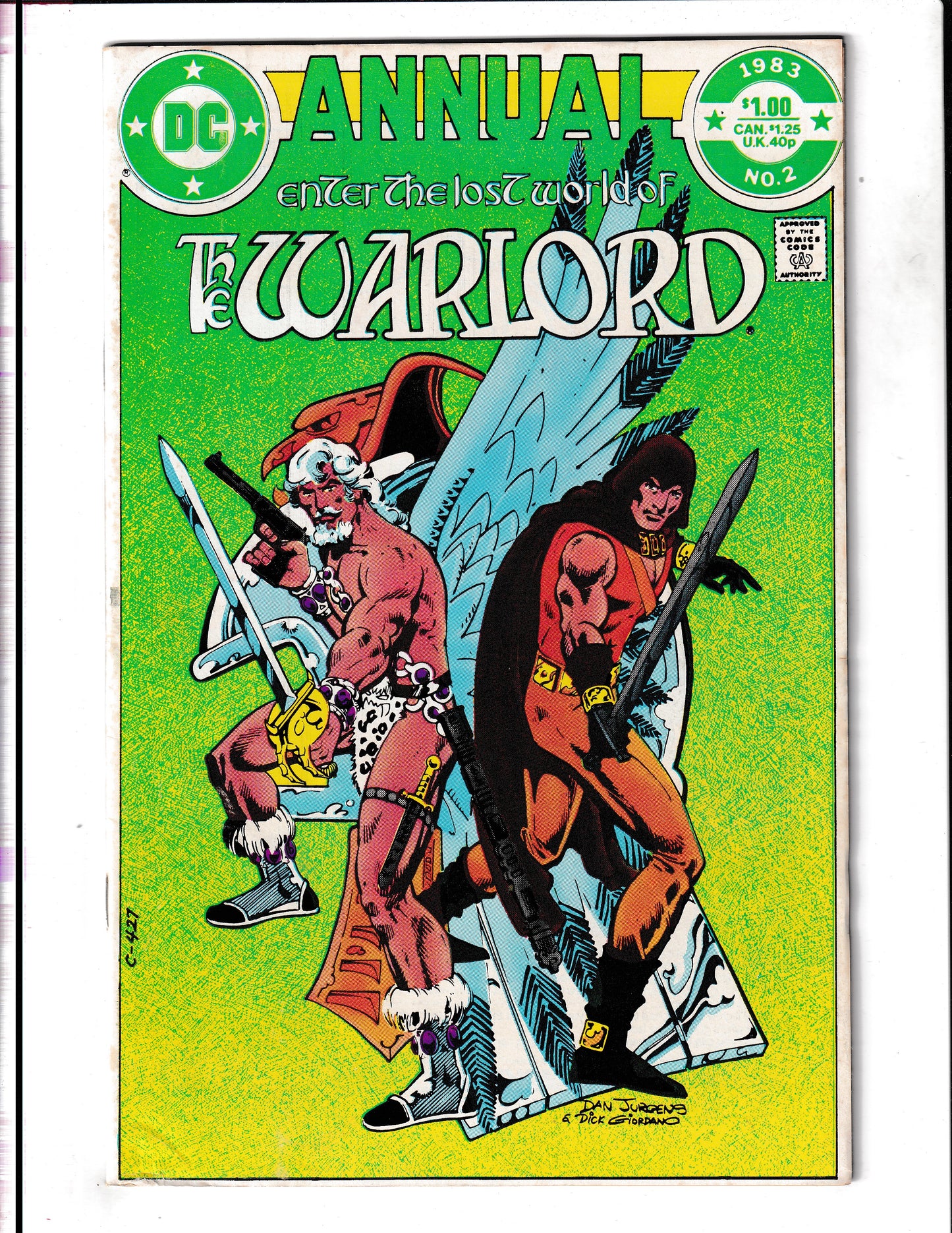 Warlord Annual #2 (1983) DC Comics