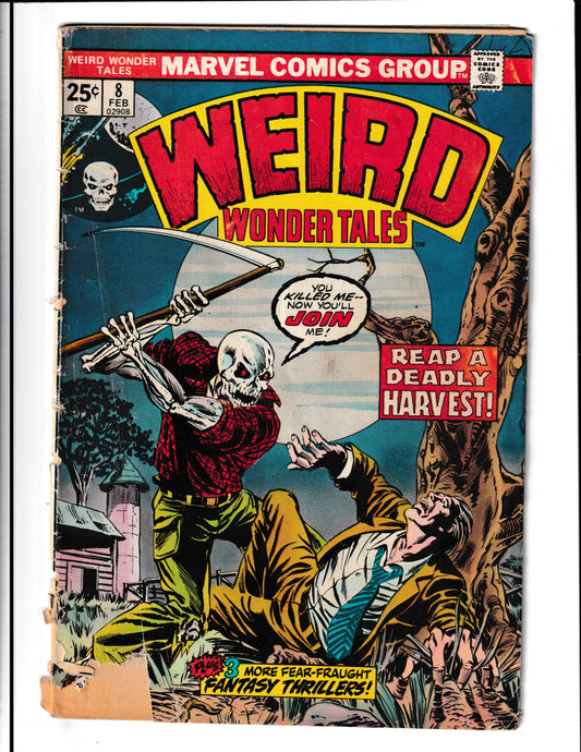 Weird Wonder Tales #8 (1975) Marvel Comics