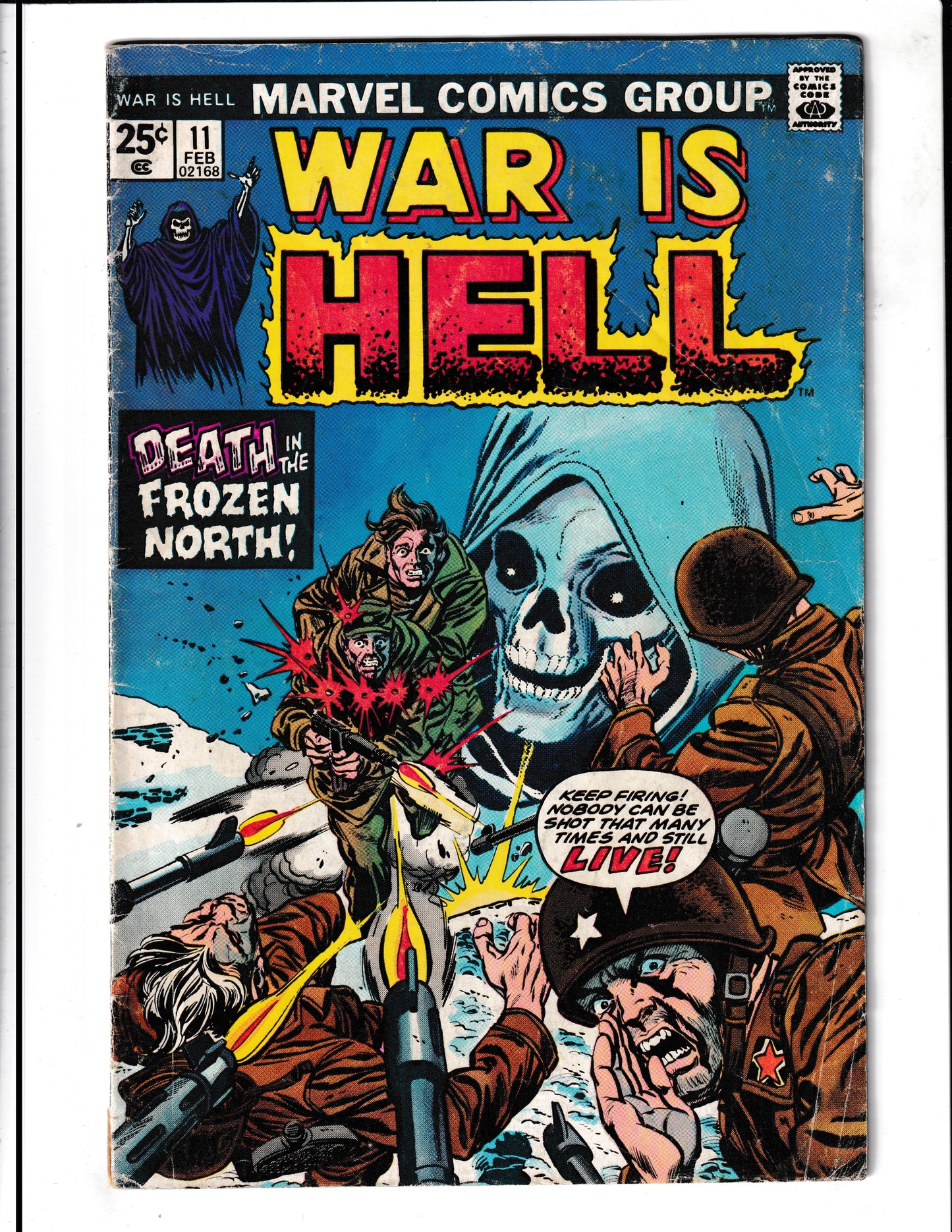 War Is Hell #11 (1975) Marvel Values Stamp Series 1 #5 Dracula Marvel Comics