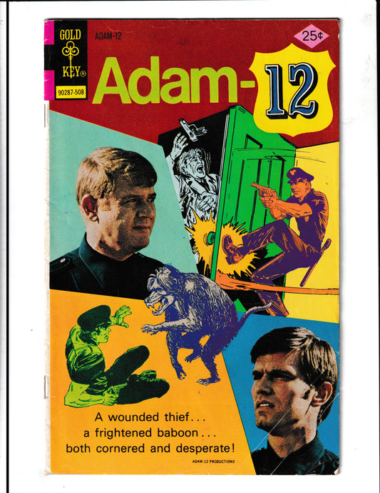 Adam-12 #8 (1975) Gold Key Comics