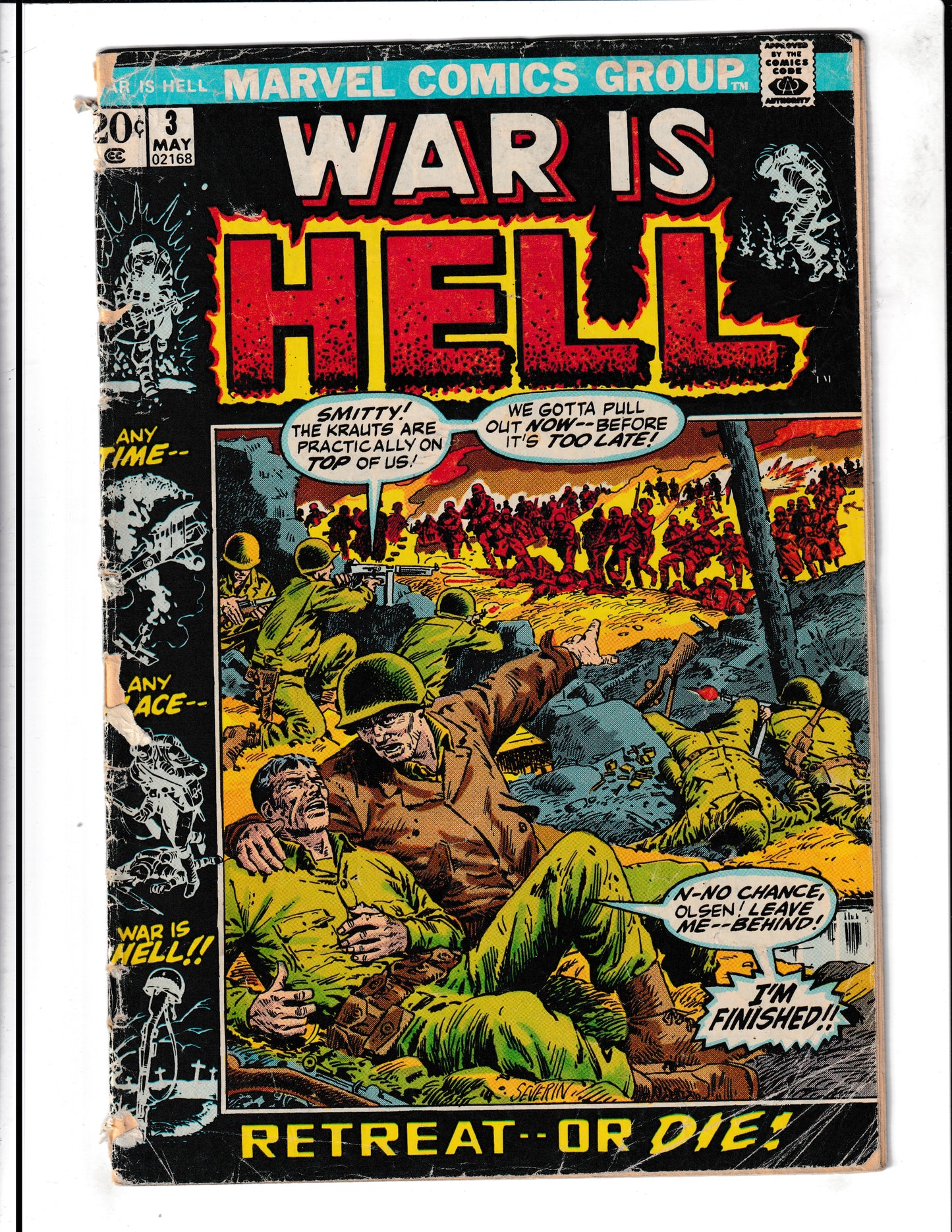 War Is Hell #3 (1973) Marvel Comics