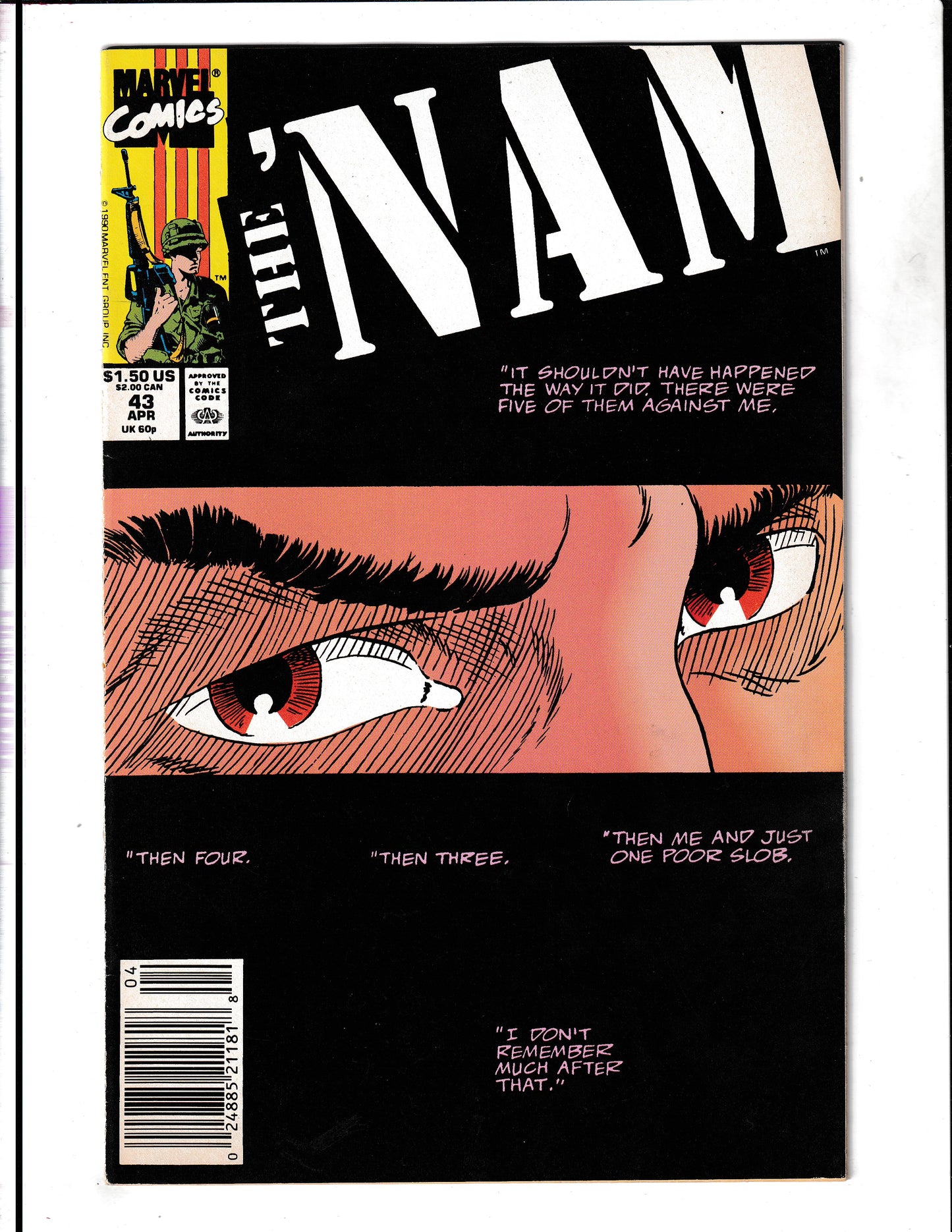 NAM #43 (1990) Marvel Comics