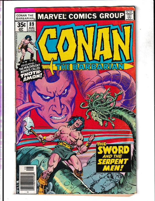 Conan the Barbarian #89 (1978) Marvel Comics