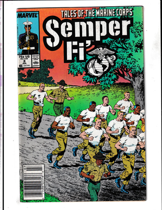 Semper fi #8 (1989) Marvel Comics