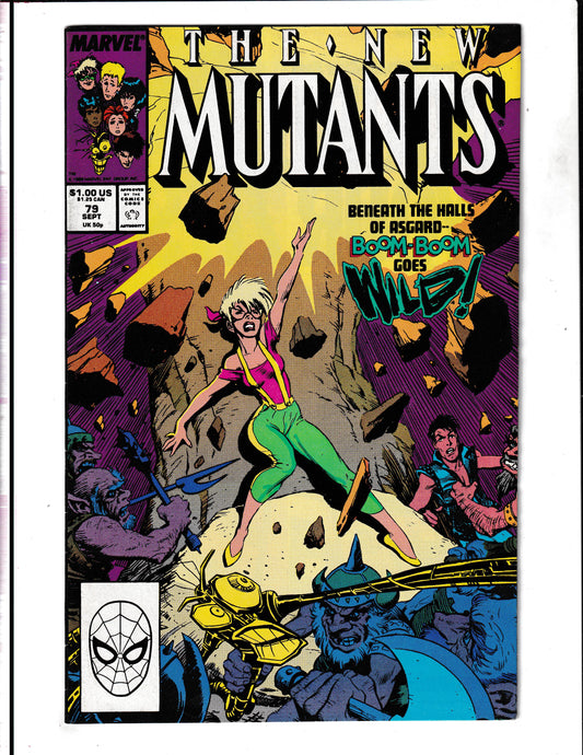 New Mutants #79 (1989) Marvel Comics