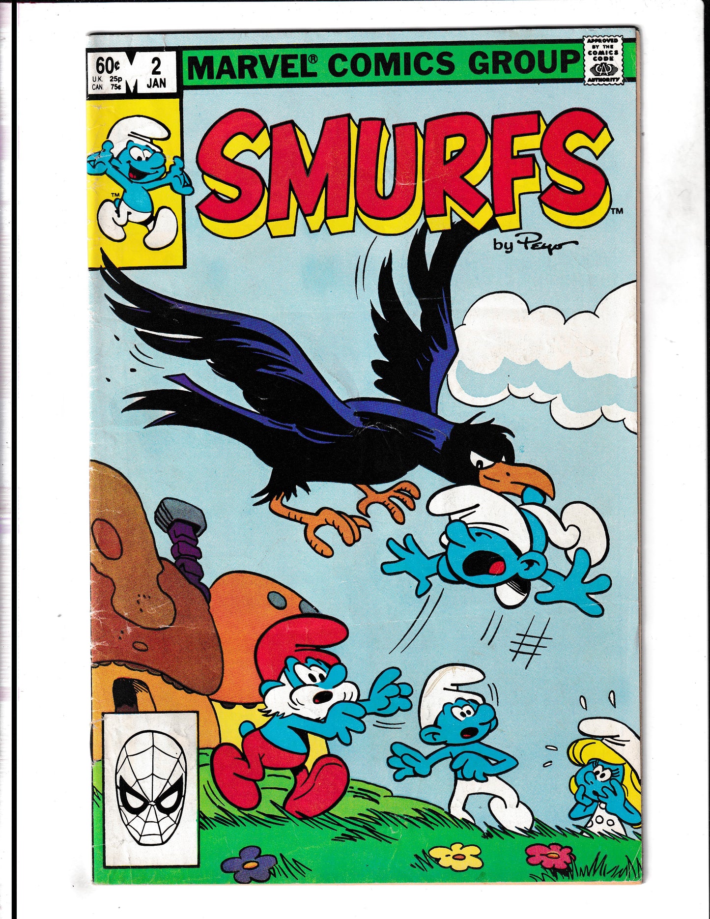 Smurfs #2 (1983) Marvel Comics