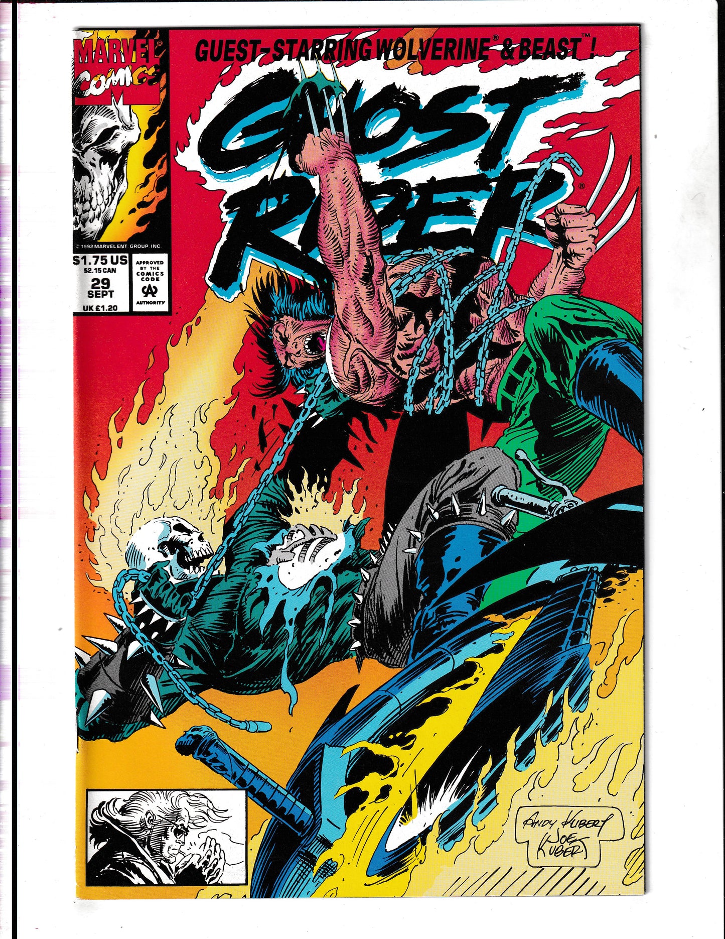 Ghost Rider #29 (1992) Marvel Comics