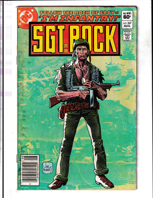 SGT Rock #367 (1982) DC Comics