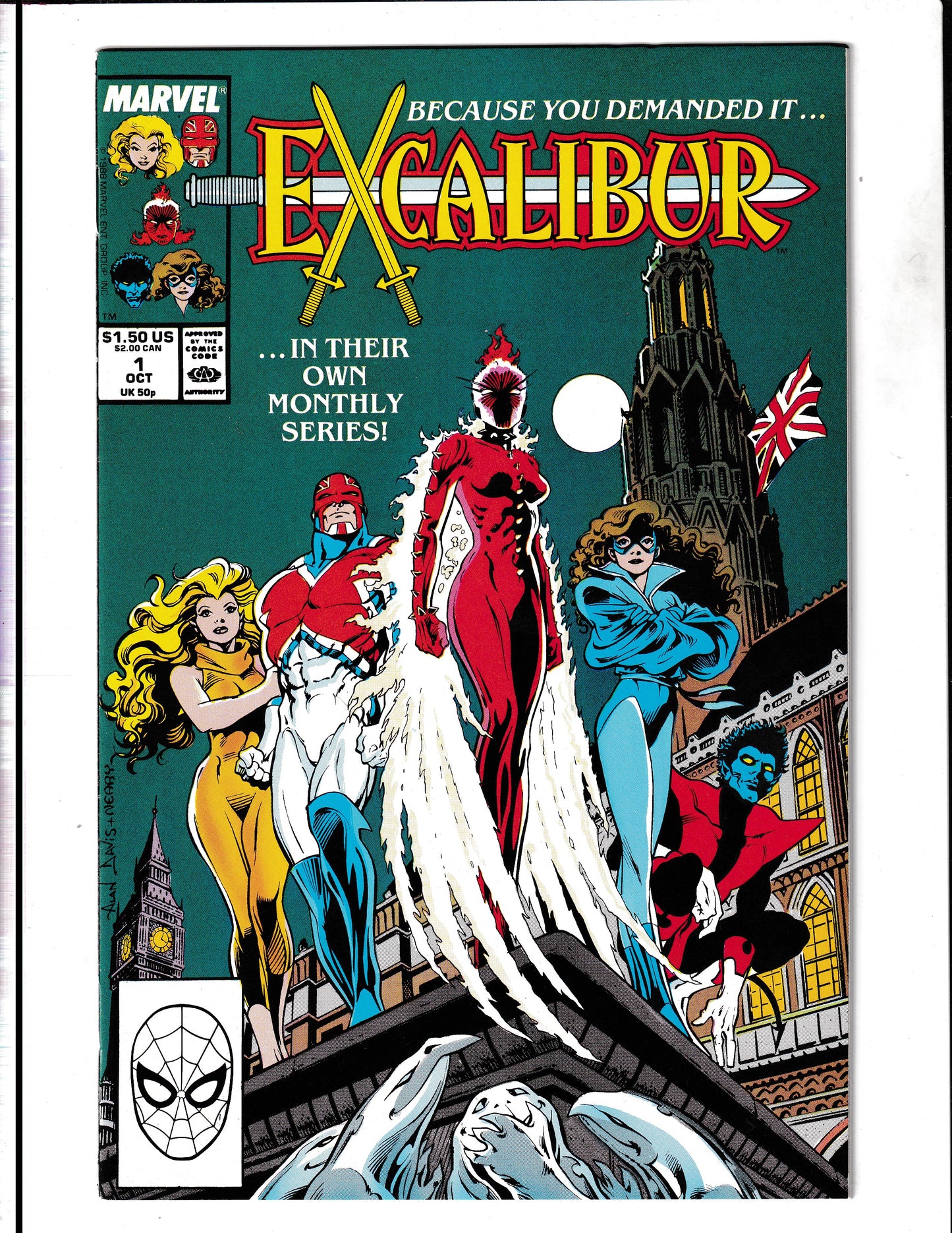 Excalibur #1 (1982) Marvel Comics