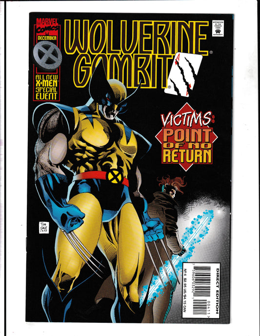 Wolverine / Gambit: Victims #4 (1995) Marvel Comics