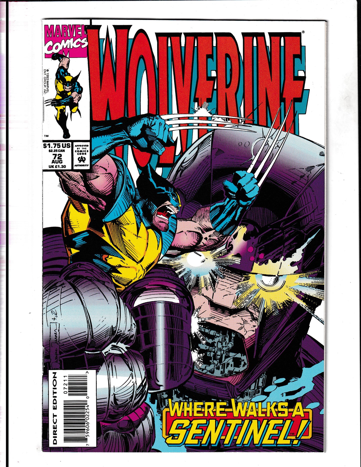 Wolverine #72 (1993) HIgh Grade Marvel Comics