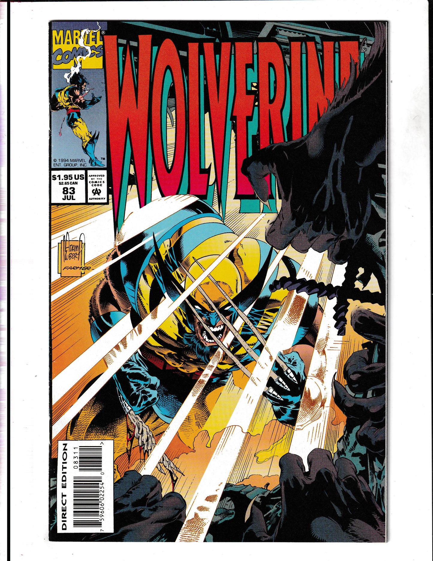 Wolverine #83 (1994) HIgh Grade Marvel Comics