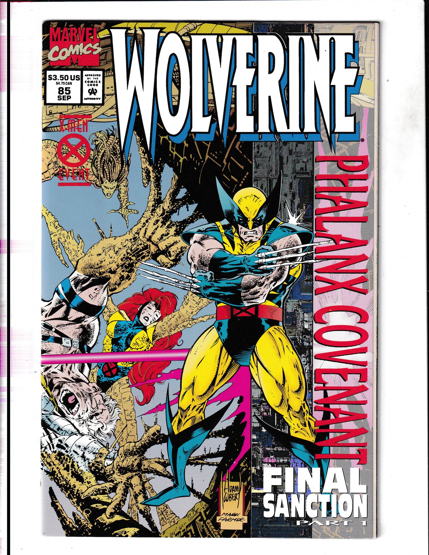 Wolverine #85 (1994) Phalanx Holo-Foil HIgh Grade Marvel Comics