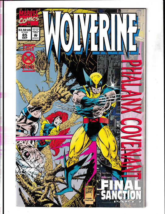 Wolverine #85 (1994) Phalanx Holo-Foil HIgh Grade Marvel Comics