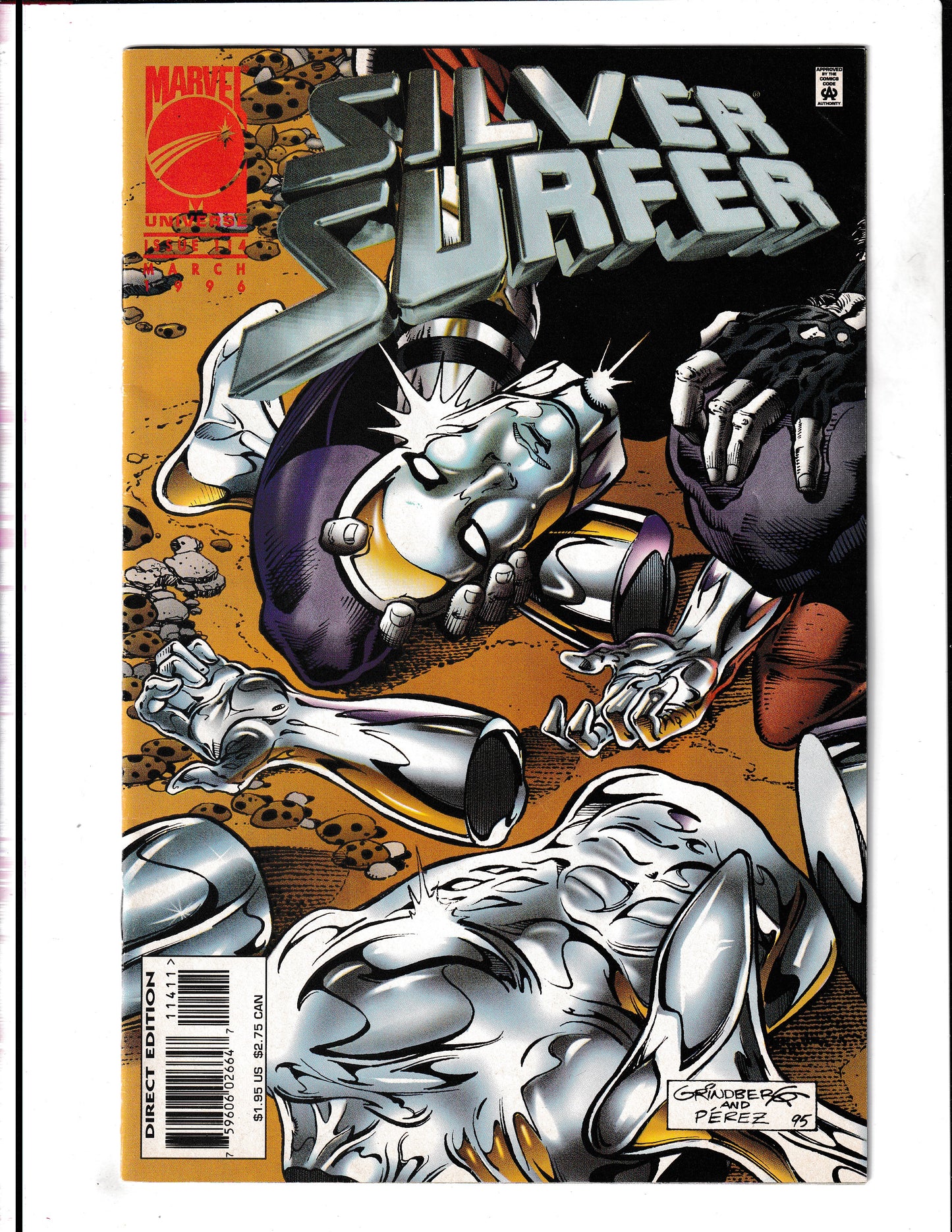 Silver Surfer #114 (1996) Low Print Run - High Grade Marvel Comics