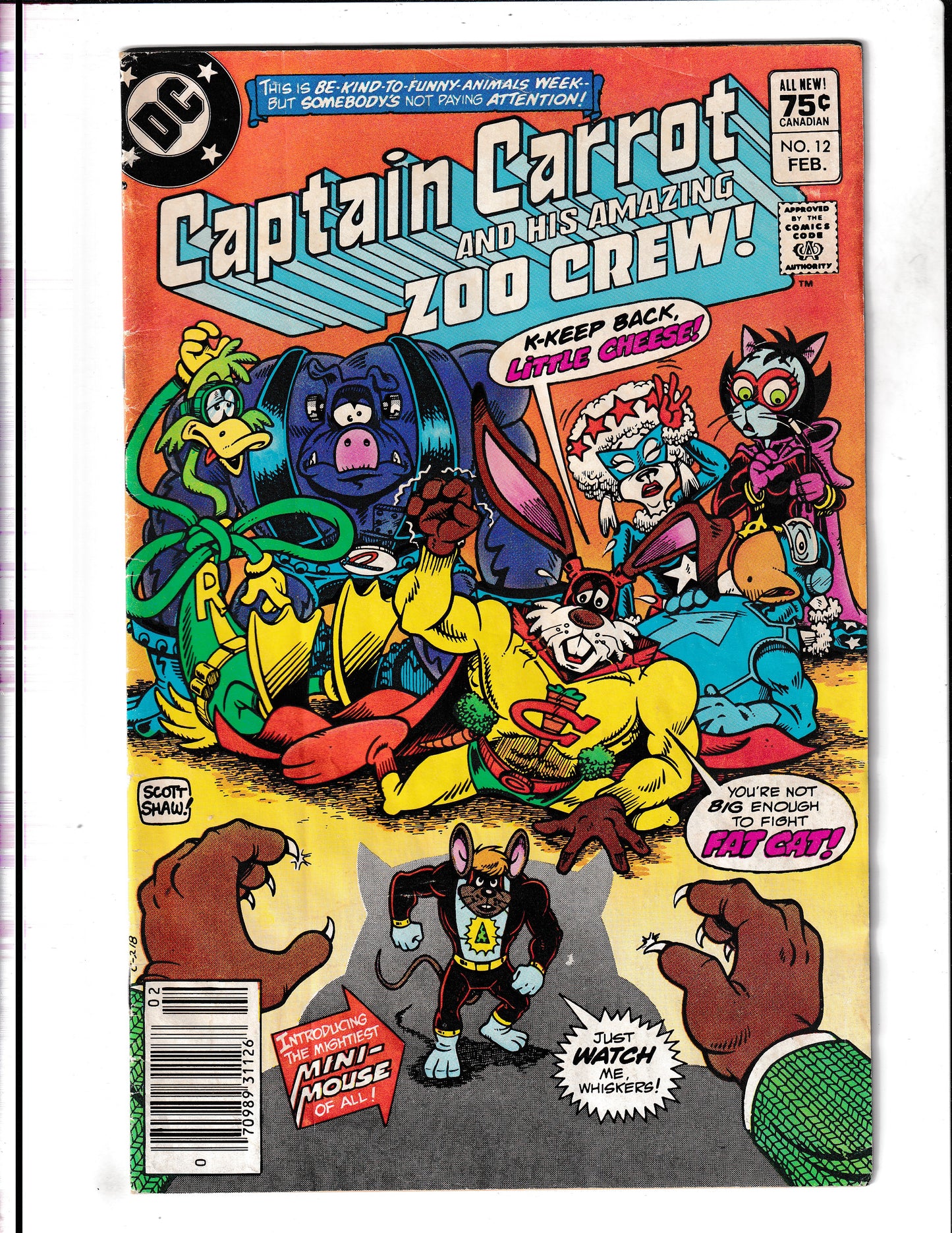 Captain Carrot and His Amazing Zoo Crew #12 (1983) DC Comics