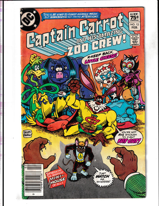 Captain Carrot and His Amazing Zoo Crew #12 (1983) DC Comics