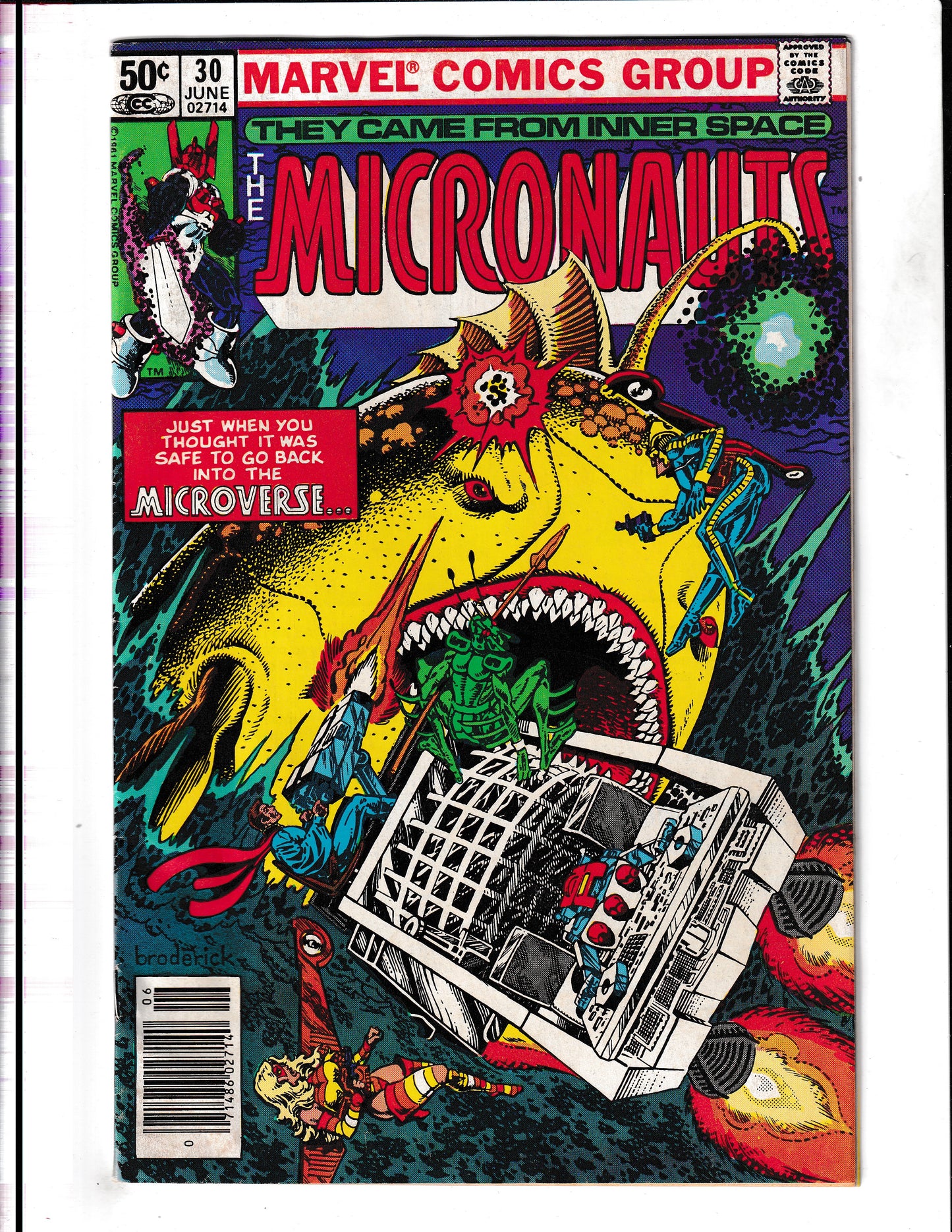 Micronauts #30 (1981) Marvel Comics