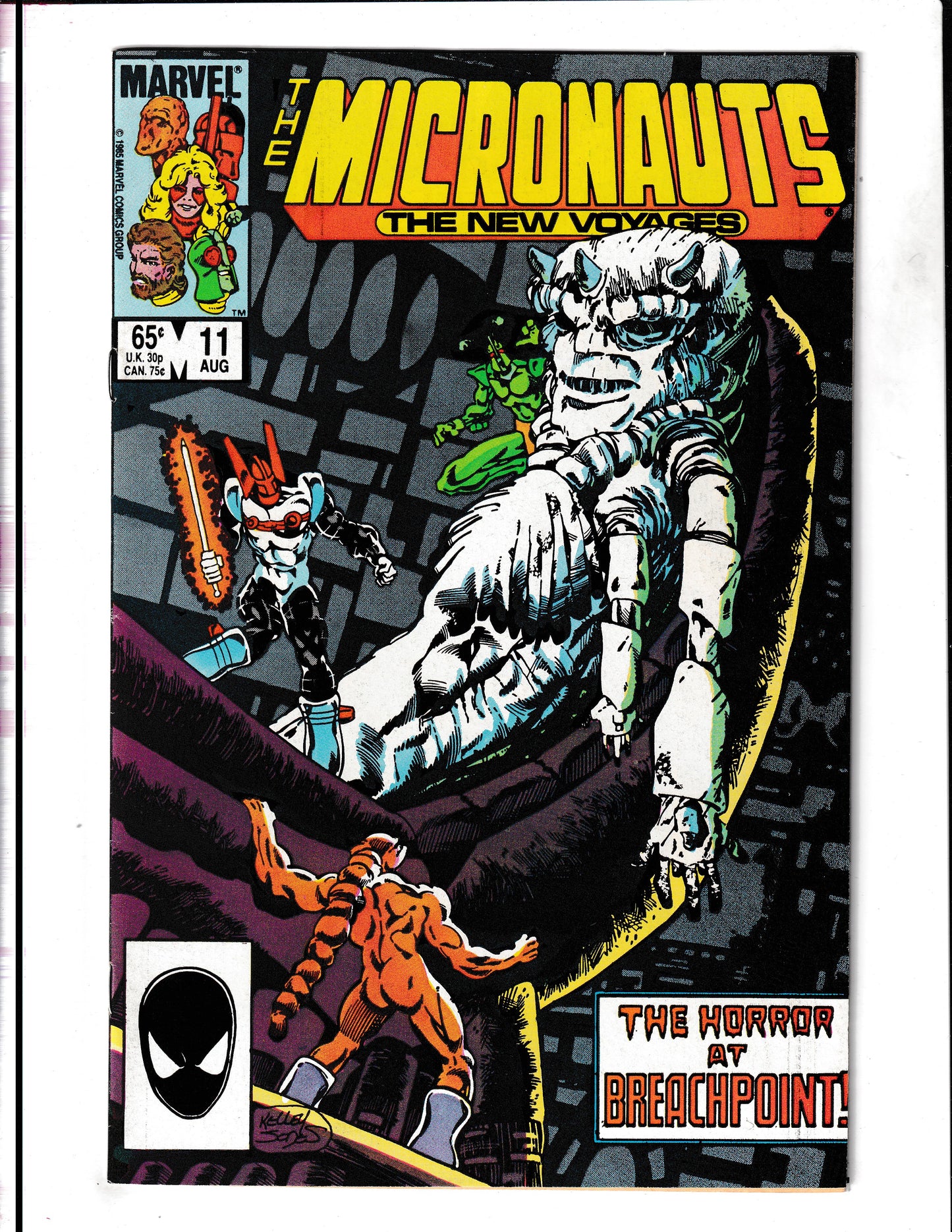 Micronauts #11 (1985) Marvel Comics