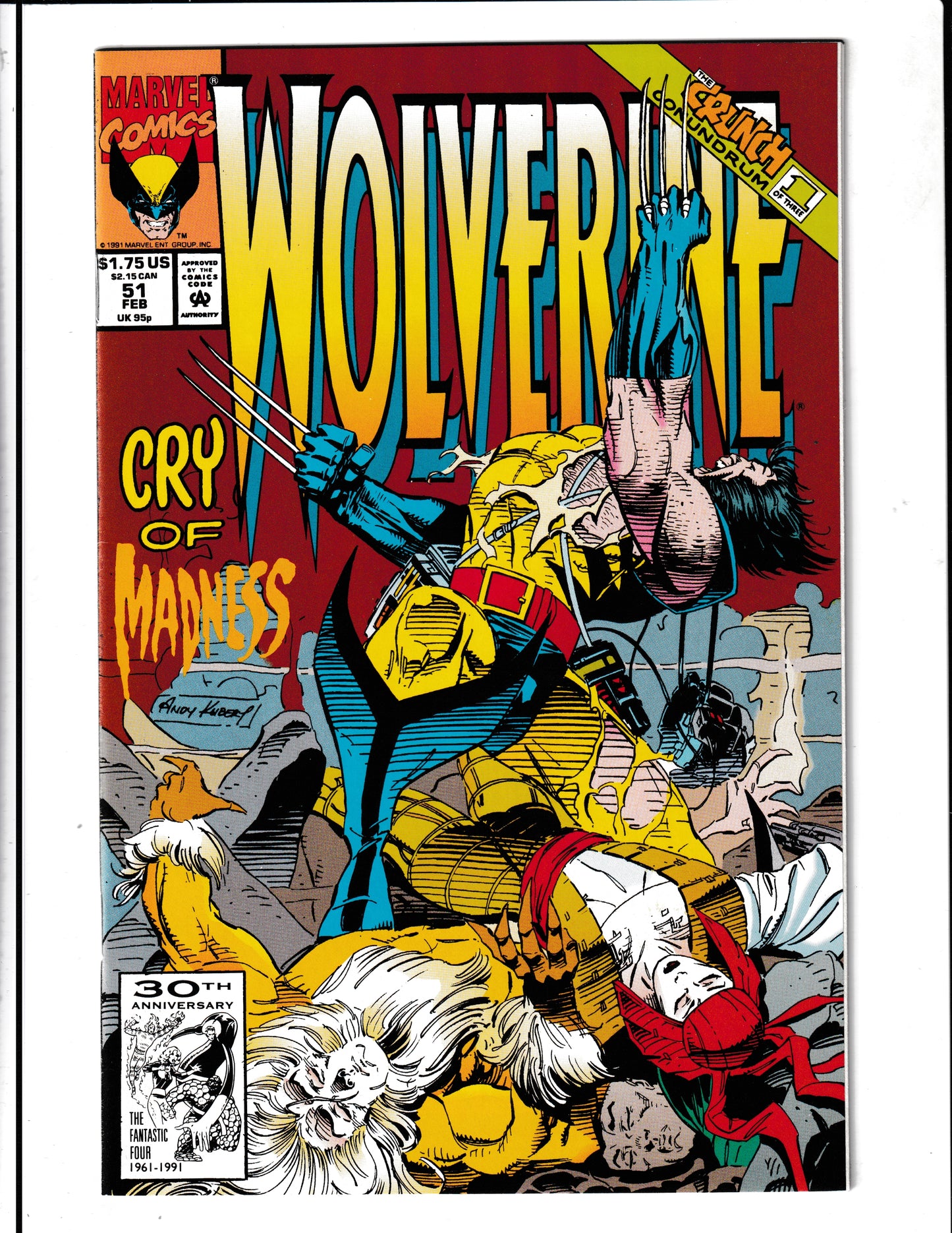 Wolverine #51 (1992) High Grade Marvel Comics