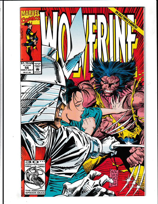 Wolverine #56 (1992) High Grade Marvel Comics