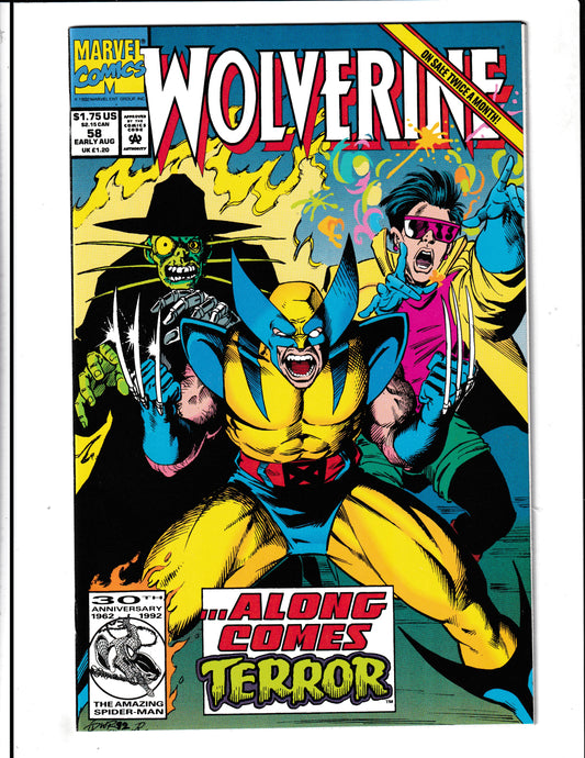 Wolverine #58 (1992) High Grade Marvel Comics