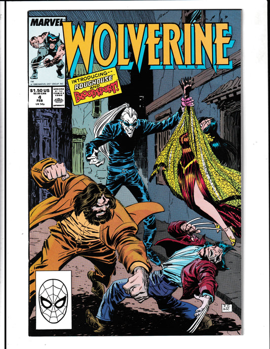 Wolverine #4 (1989) High Grade Marvel Comics