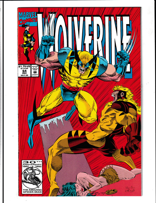 Wolverine #64 (1992) High Grade Marvel Comics