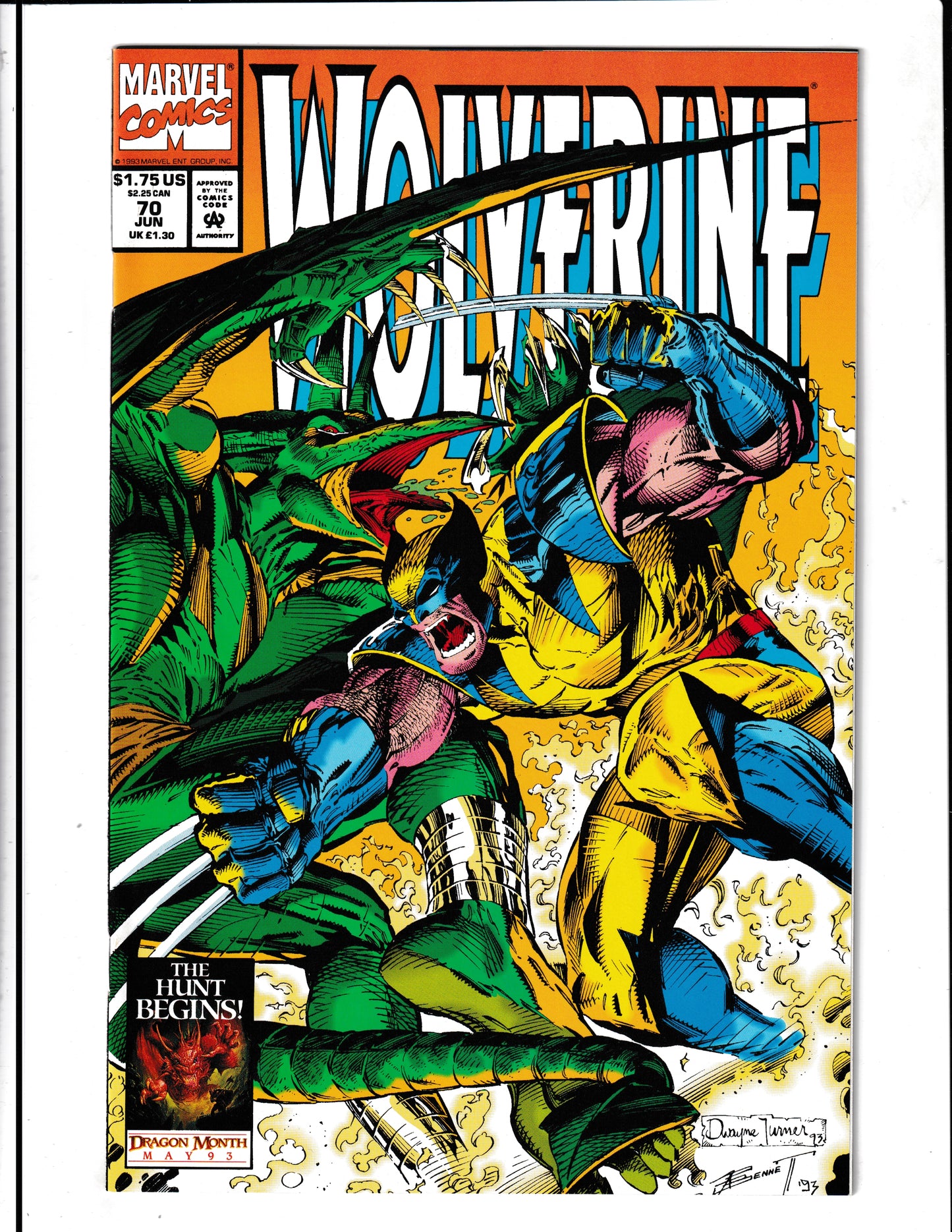 Wolverine #70 (1993) High Grade Marvel Comics