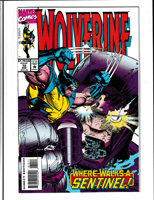 Wolverine #72 (1993) High Grade Marvel Comics