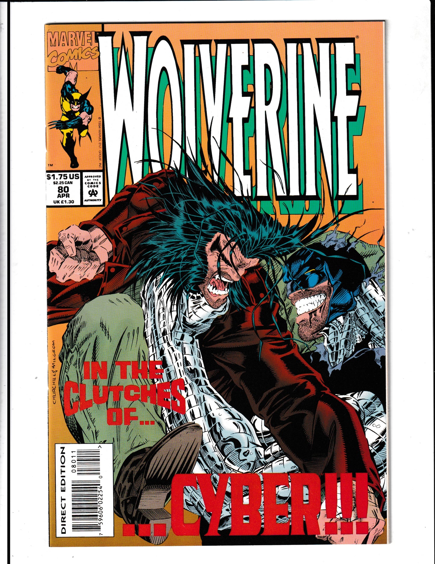 Wolverine #80 (1994) High Grade Marvel Comics