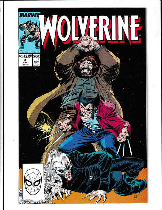 Wolverine #6 (1989) High Grade Marvel Comics