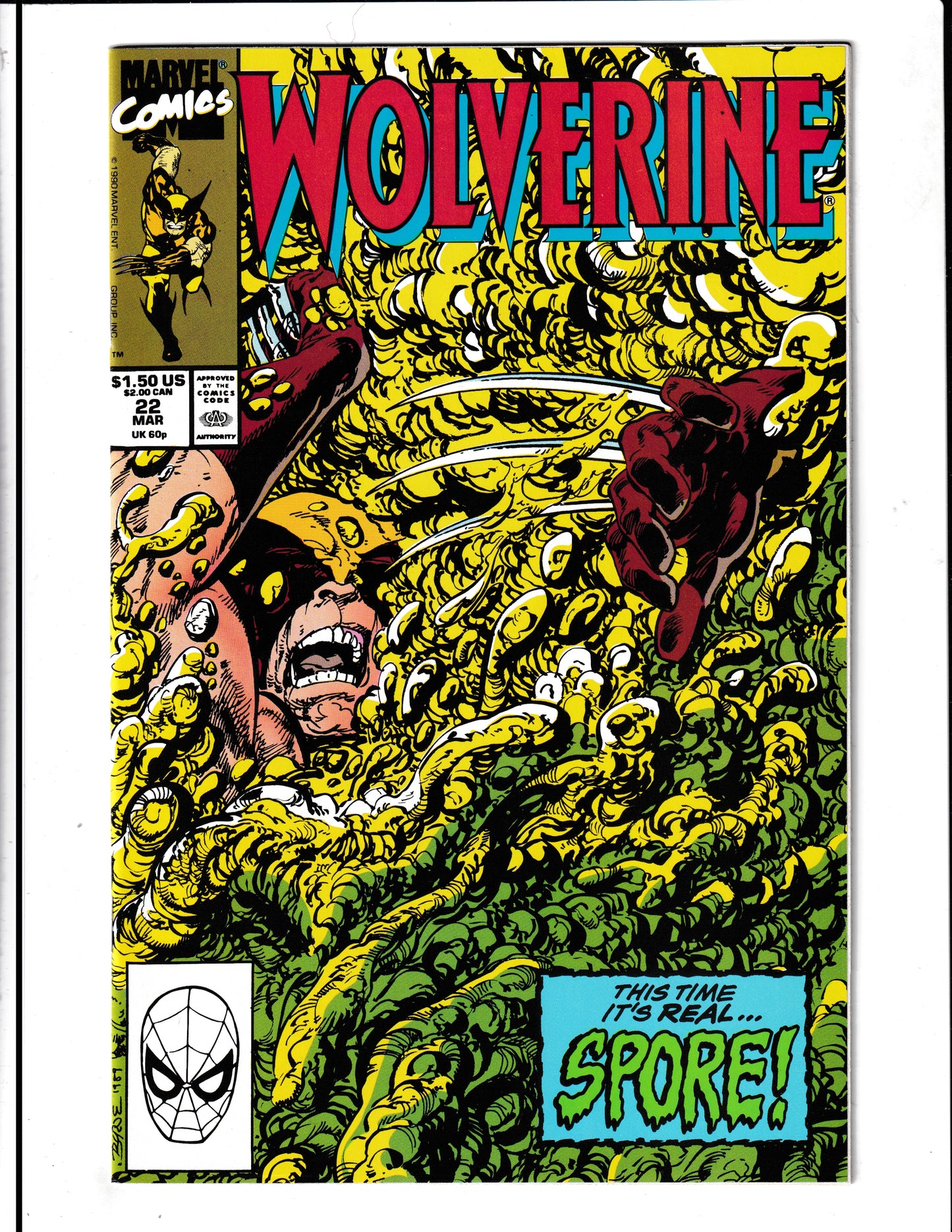 Wolverine #22 (1990) High Grade Marvel Comics