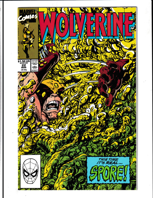 Wolverine #22 (1990) High Grade Marvel Comics