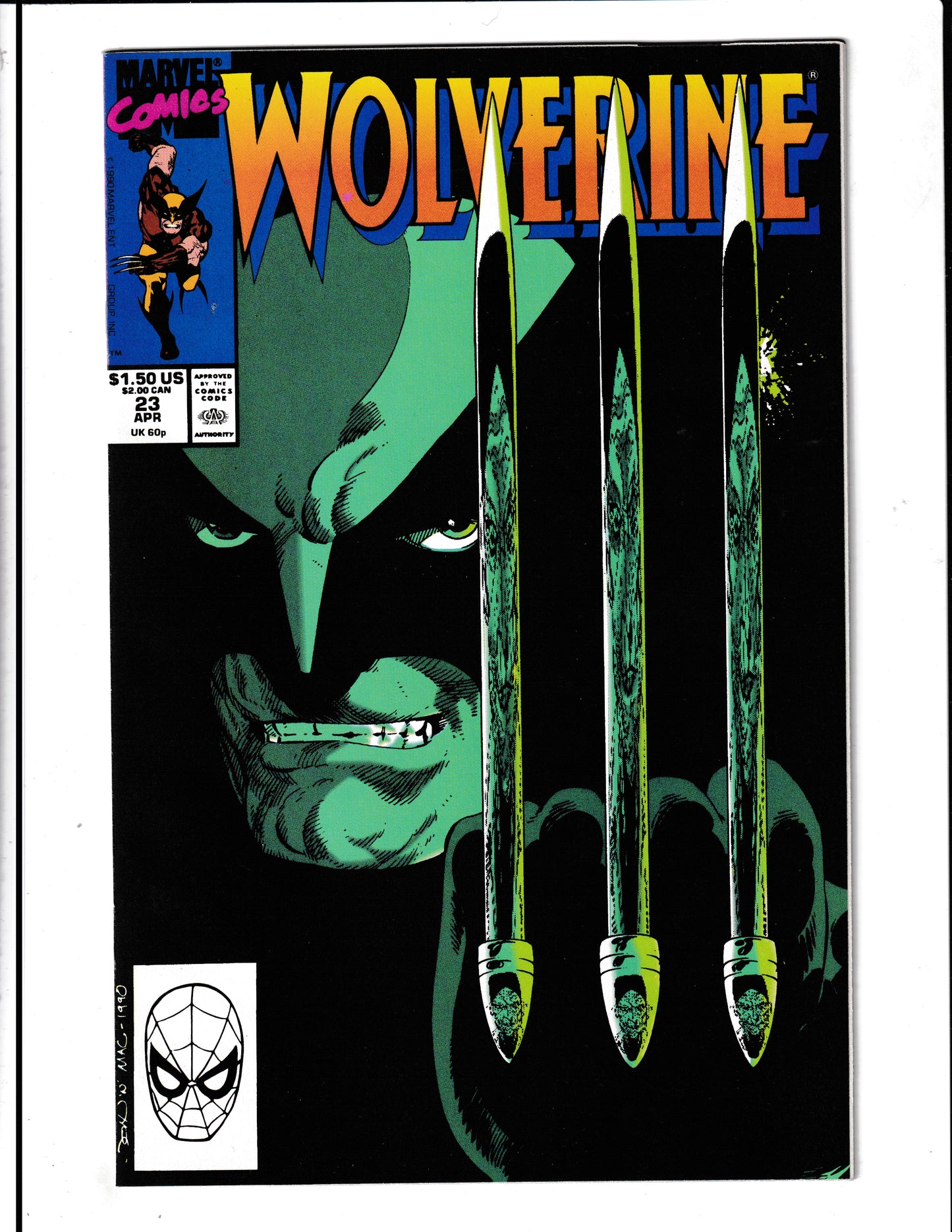 Wolverine #23 (1990) High Grade Marvel Comics