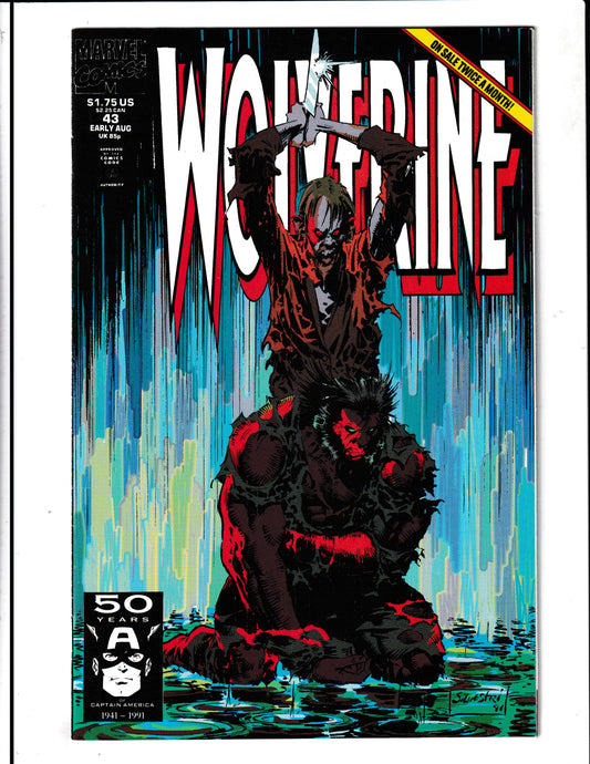 Wolverine #43 (1991) High Grade Marvel Comics