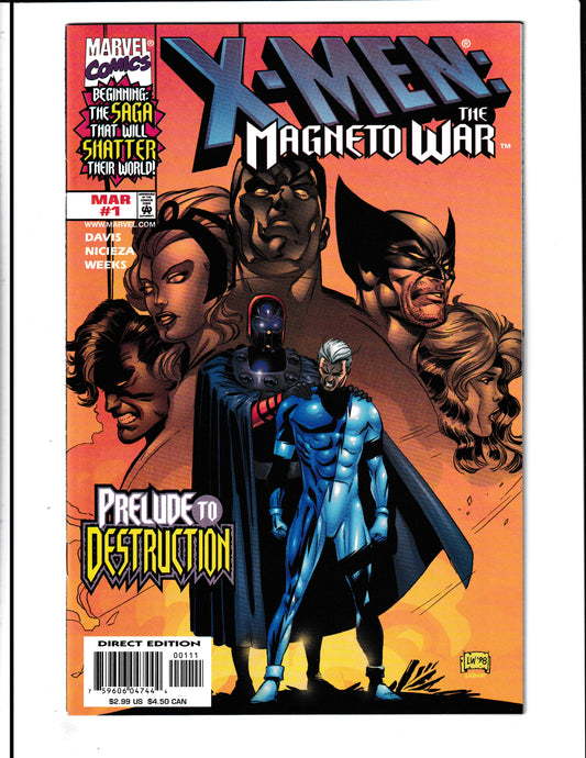 X-Men: Magneto War #1 (1999) Marvel Comics